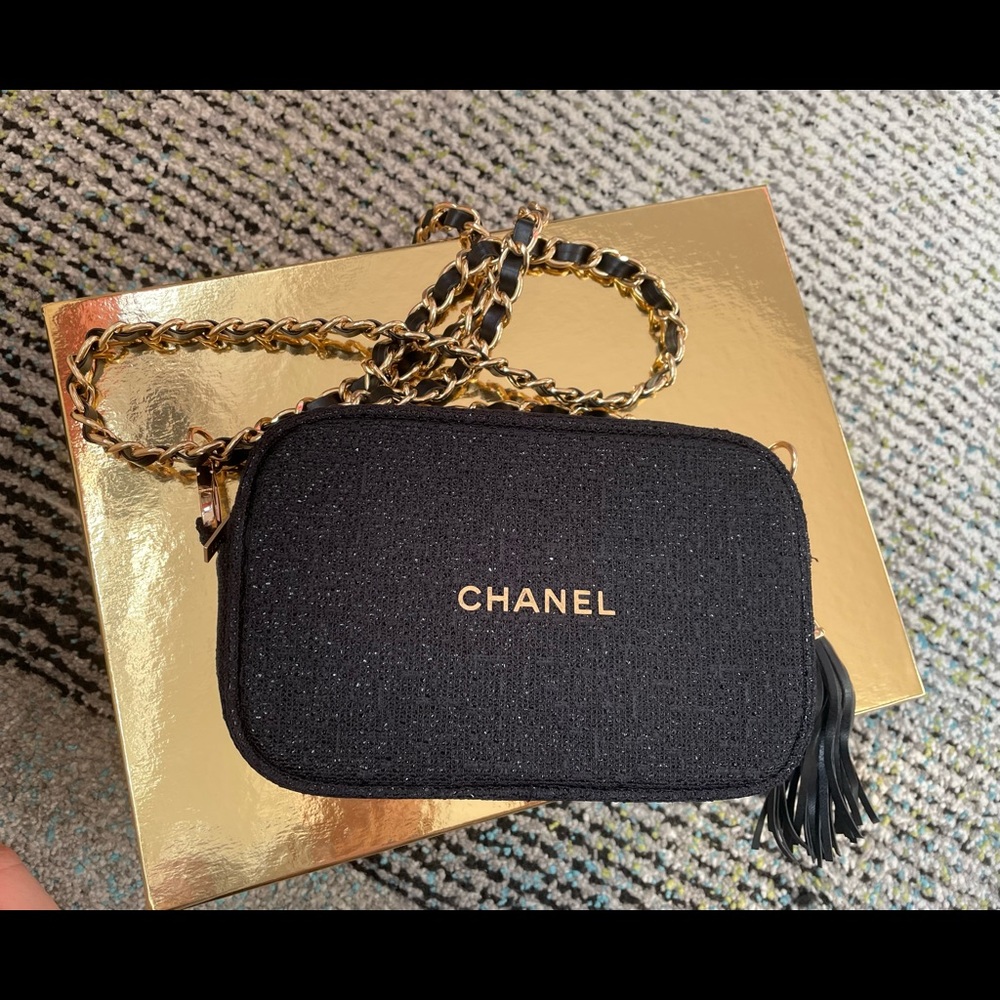Chanel Crossbody Cosmetic Bag